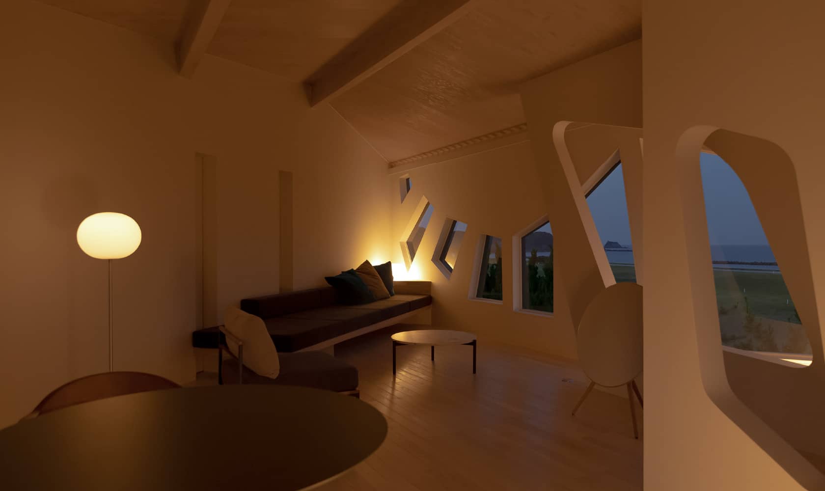 ヴィラで過ごす、静穏なひと時